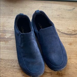 LL Bean women’s comfort Mocs-suede